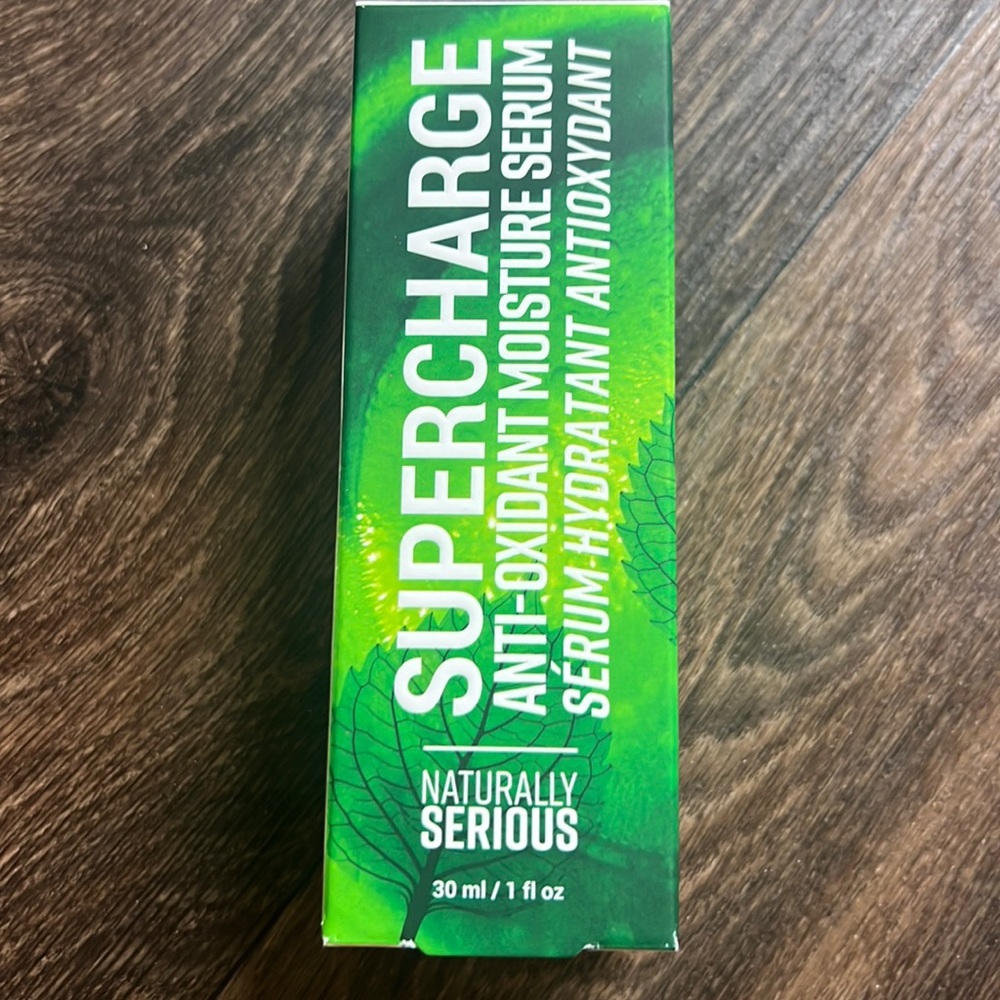 Naturally Serious Supercharge Anti Oxidant Moisture Serum